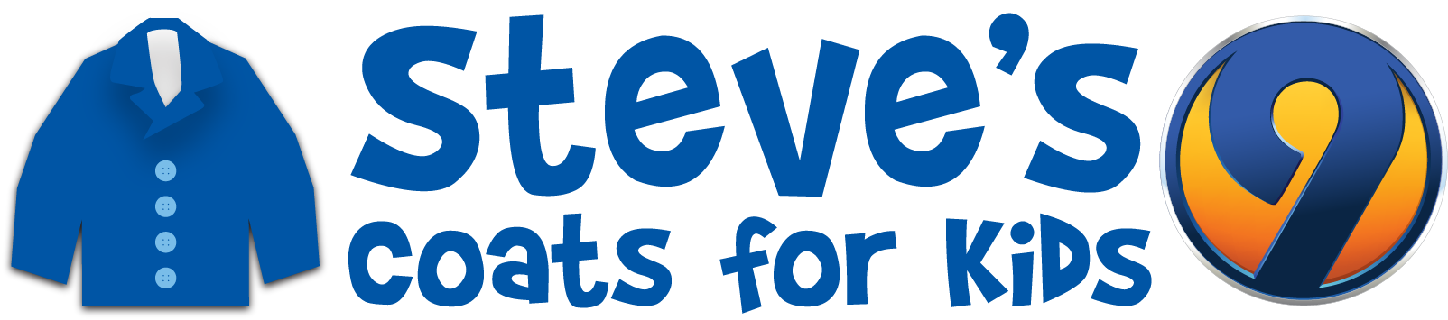 Business logo for Steve's Coats for Kids